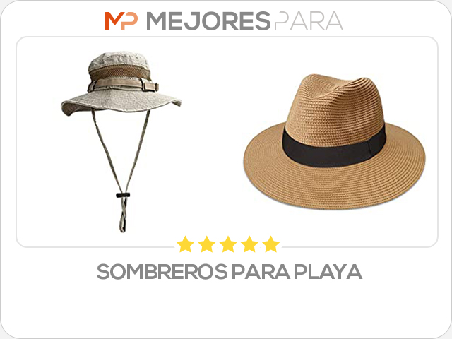 sombreros para playa