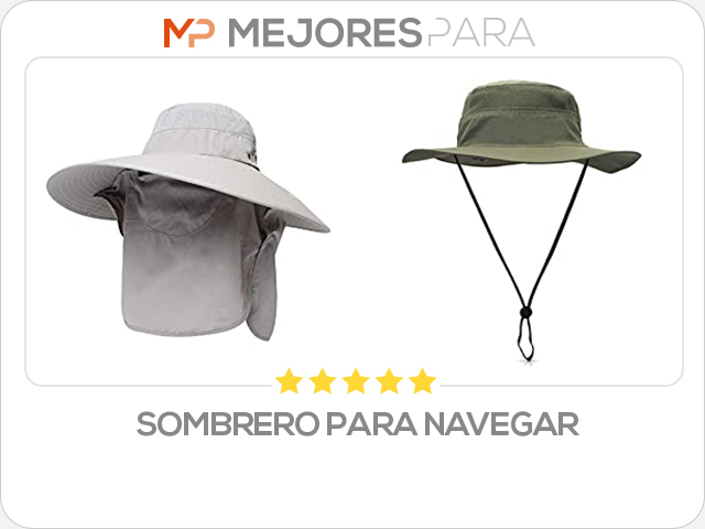 sombrero para navegar