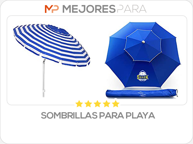 sombrillas para playa