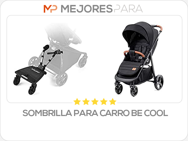 sombrilla para carro be cool