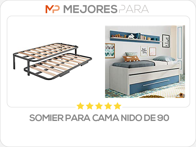 somier para cama nido de 90