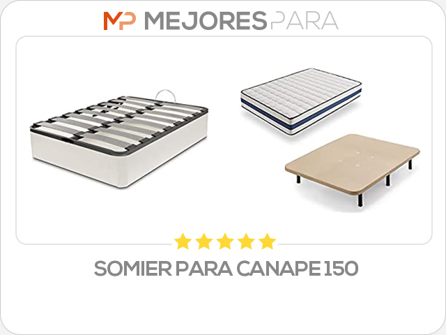 somier para canape 150