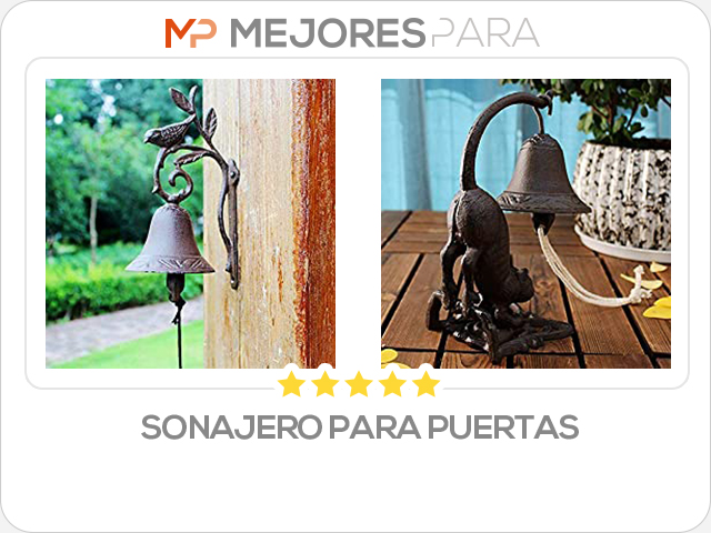 sonajero para puertas