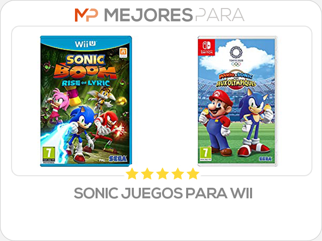 sonic juegos para wii