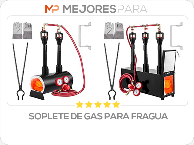 soplete de gas para fragua