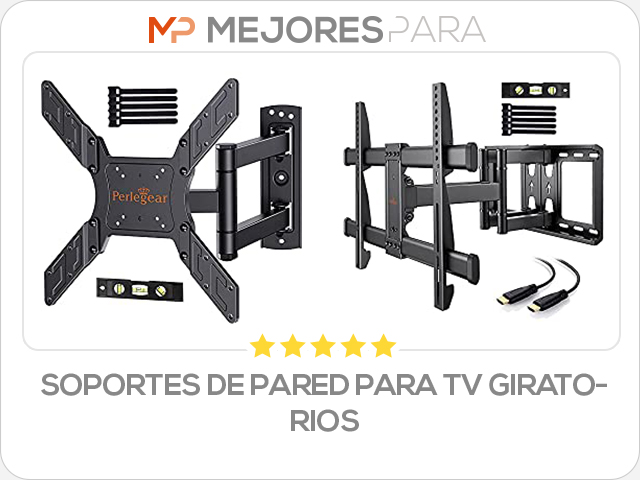 soportes de pared para tv giratorios