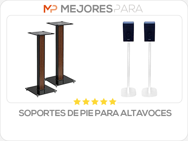 soportes de pie para altavoces