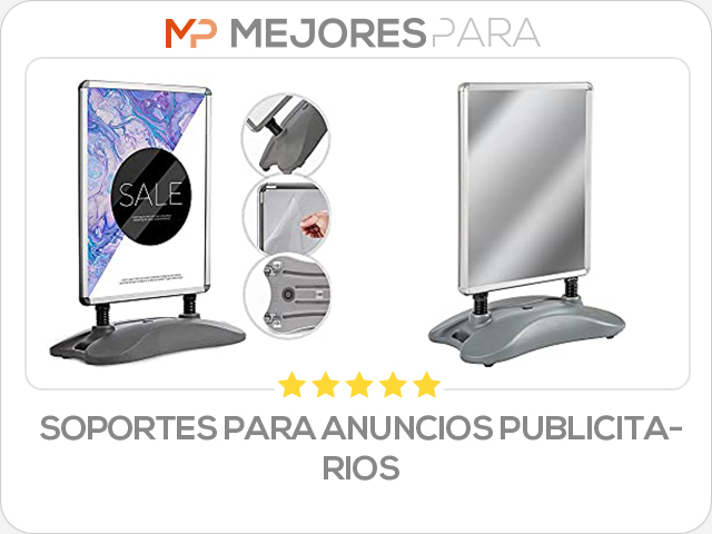 soportes para anuncios publicitarios