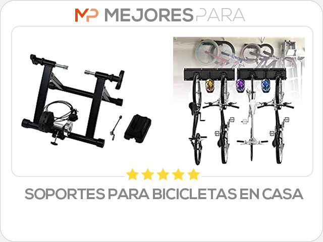 soportes para bicicletas en casa