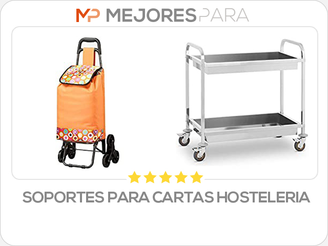 soportes para cartas hosteleria