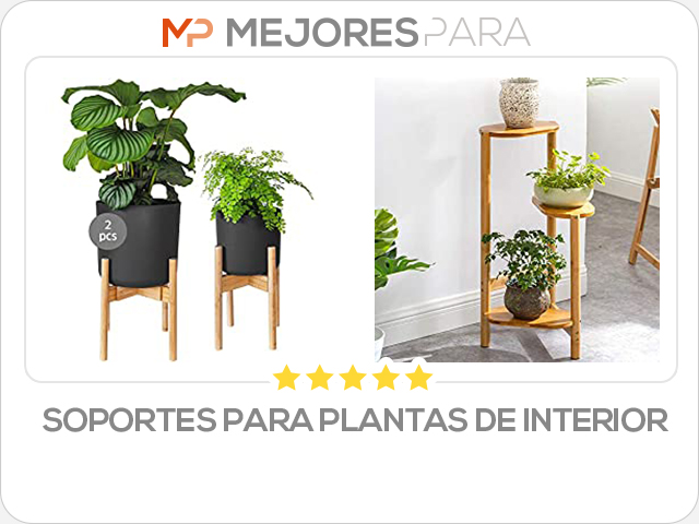 soportes para plantas de interior