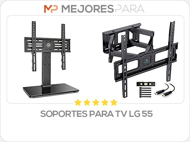 soportes para tv lg 55