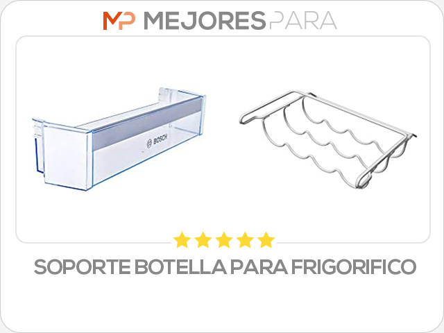 soporte botella para frigorifico