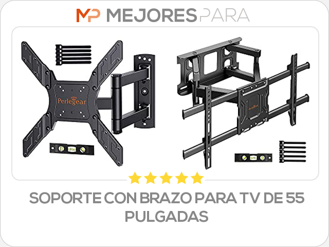 soporte con brazo para tv de 55 pulgadas