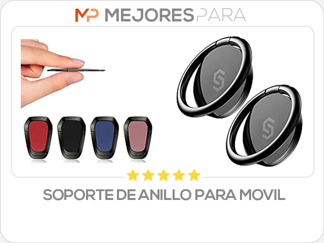 soporte de anillo para movil