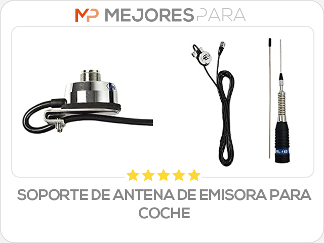 soporte de antena de emisora para coche