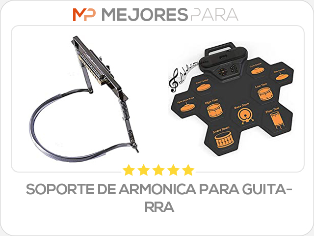 soporte de armonica para guitarra