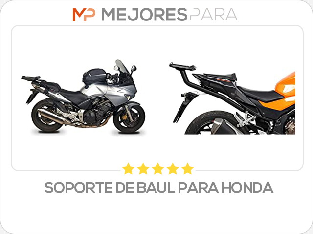 soporte de baul para honda