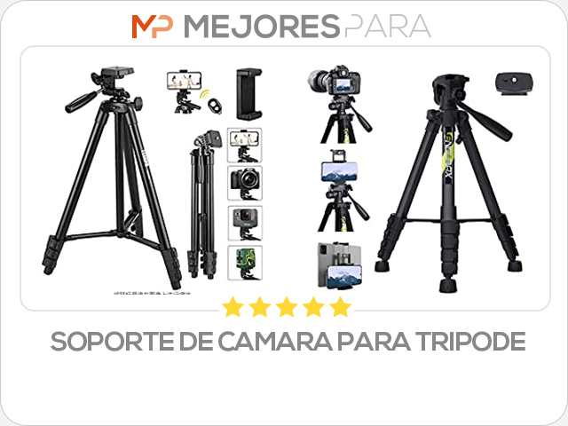 soporte de camara para tripode