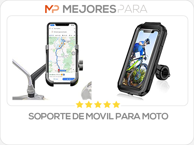 soporte de movil para moto