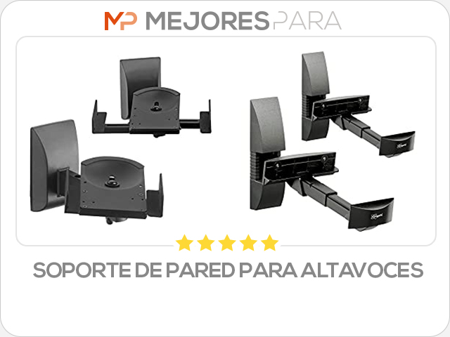 soporte de pared para altavoces