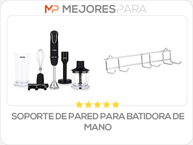 soporte de pared para batidora de mano