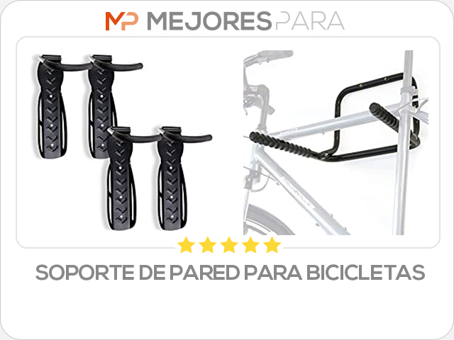 soporte de pared para bicicletas