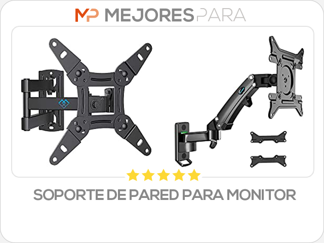 soporte de pared para monitor