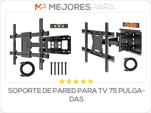 soporte de pared para tv 75 pulgadas