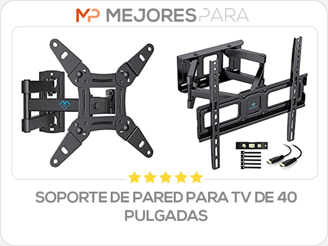 soporte de pared para tv de 40 pulgadas