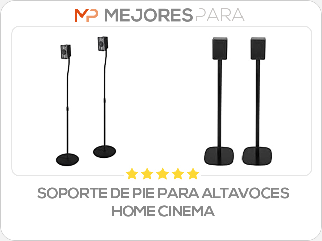 soporte de pie para altavoces home cinema