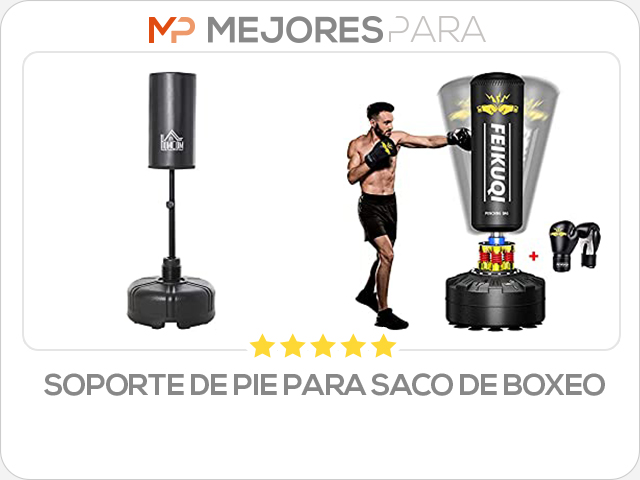 soporte de pie para saco de boxeo