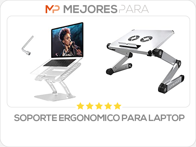 soporte ergonomico para laptop