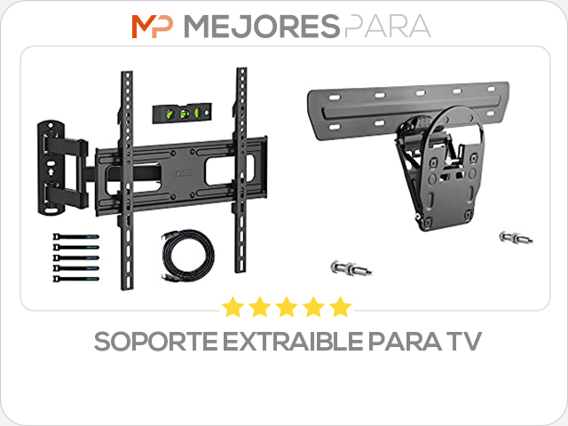 soporte extraible para tv