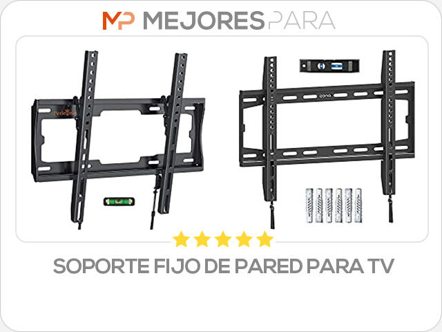 soporte fijo de pared para tv