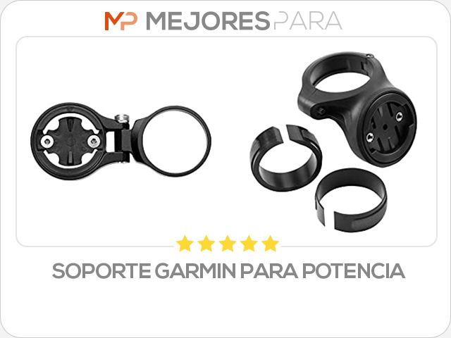 soporte garmin para potencia