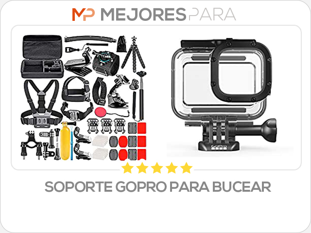 soporte gopro para bucear