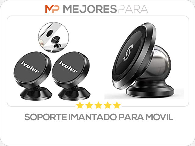 soporte imantado para movil