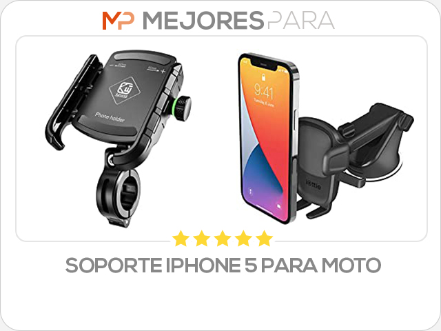 soporte iphone 5 para moto