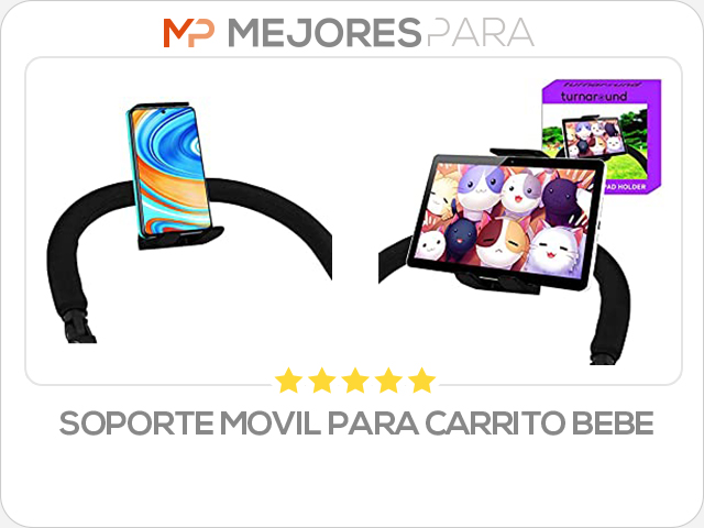 soporte movil para carrito bebe