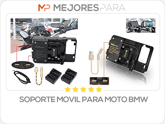 soporte movil para moto bmw