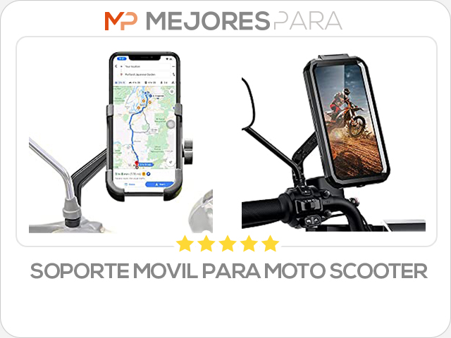 soporte movil para moto scooter