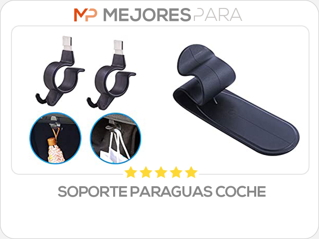 soporte paraguas coche