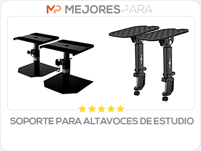 soporte para altavoces de estudio