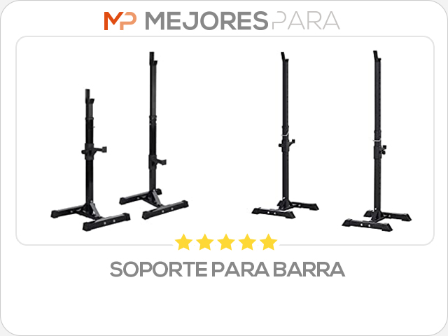 soporte para barra