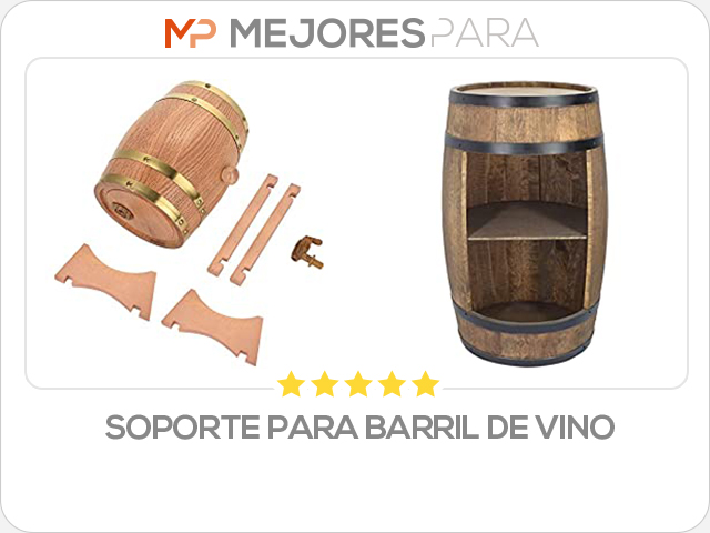 soporte para barril de vino