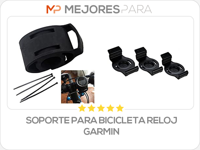 soporte para bicicleta reloj garmin