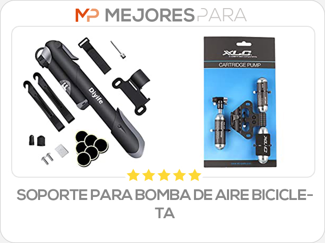 soporte para bomba de aire bicicleta