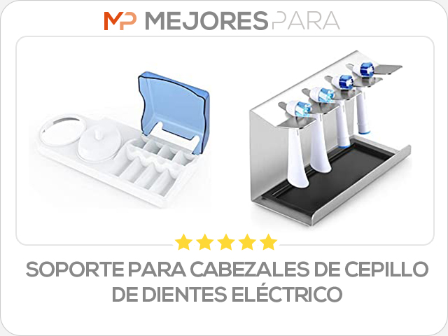 soporte para cabezales de cepillo de dientes eléctrico