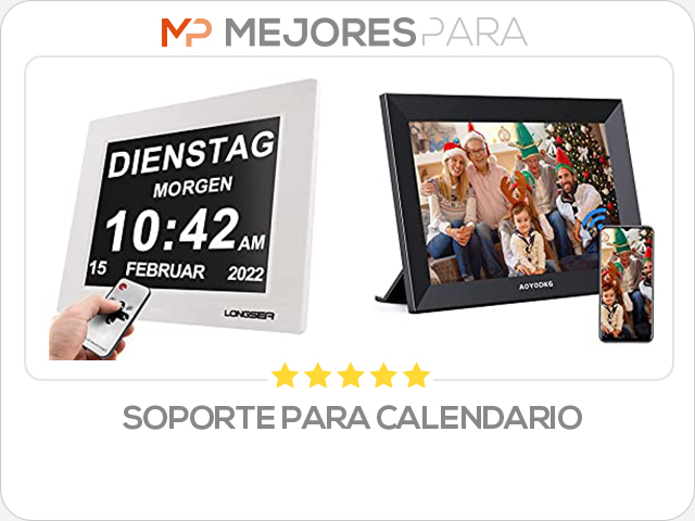 soporte para calendario